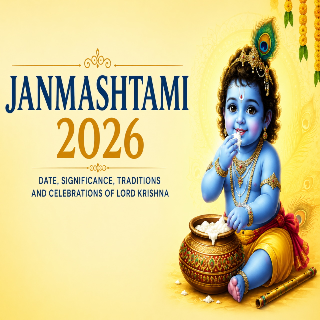 janmashtami-2026, krishna-janmashtami-2026, janmashtami-date-2026, lord-krishna, krishna-birth, gokulashtami, krishna-jayanti, janmashtami-celebrations, janmashtami-fasting, janmashtami-puja, dahi-handi, krishna-birth-story, mathura-janmashtami, vrindavan-janmashtami, janmashtami-traditions